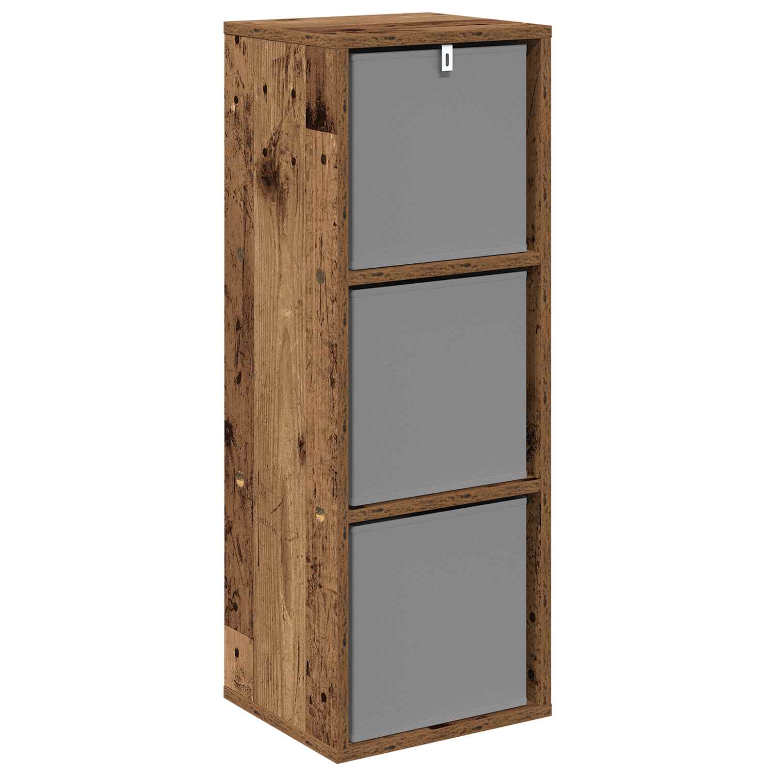 Kreveta s ladicama Staro drvo 30,5 x 27 x 84,5 cm