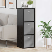 Kreveta s ladicama Crni hrast 35 x 32 x 99,5 cm