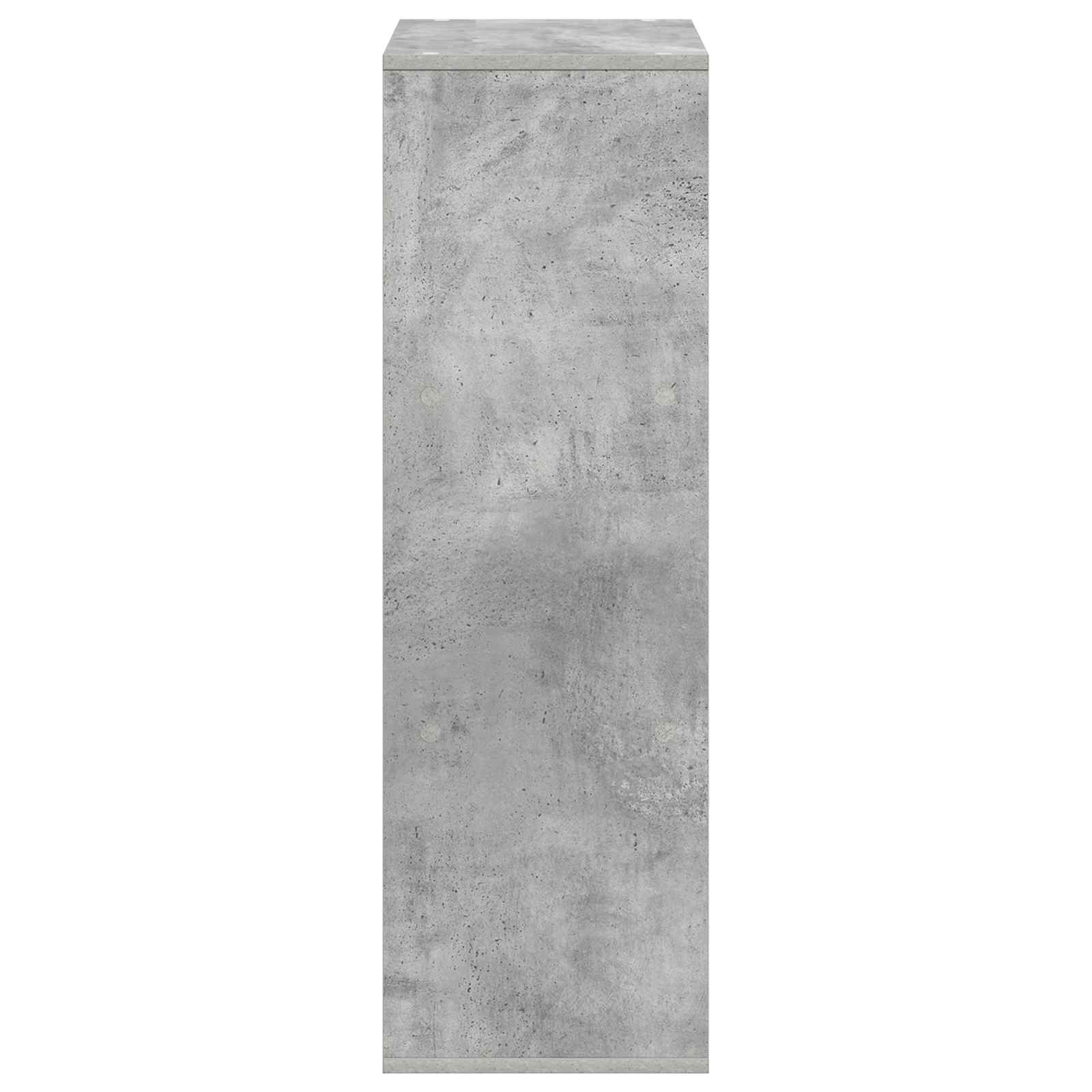 Kreveta s ladicama Betonski sivi 35 x 32 x 99,5 cm