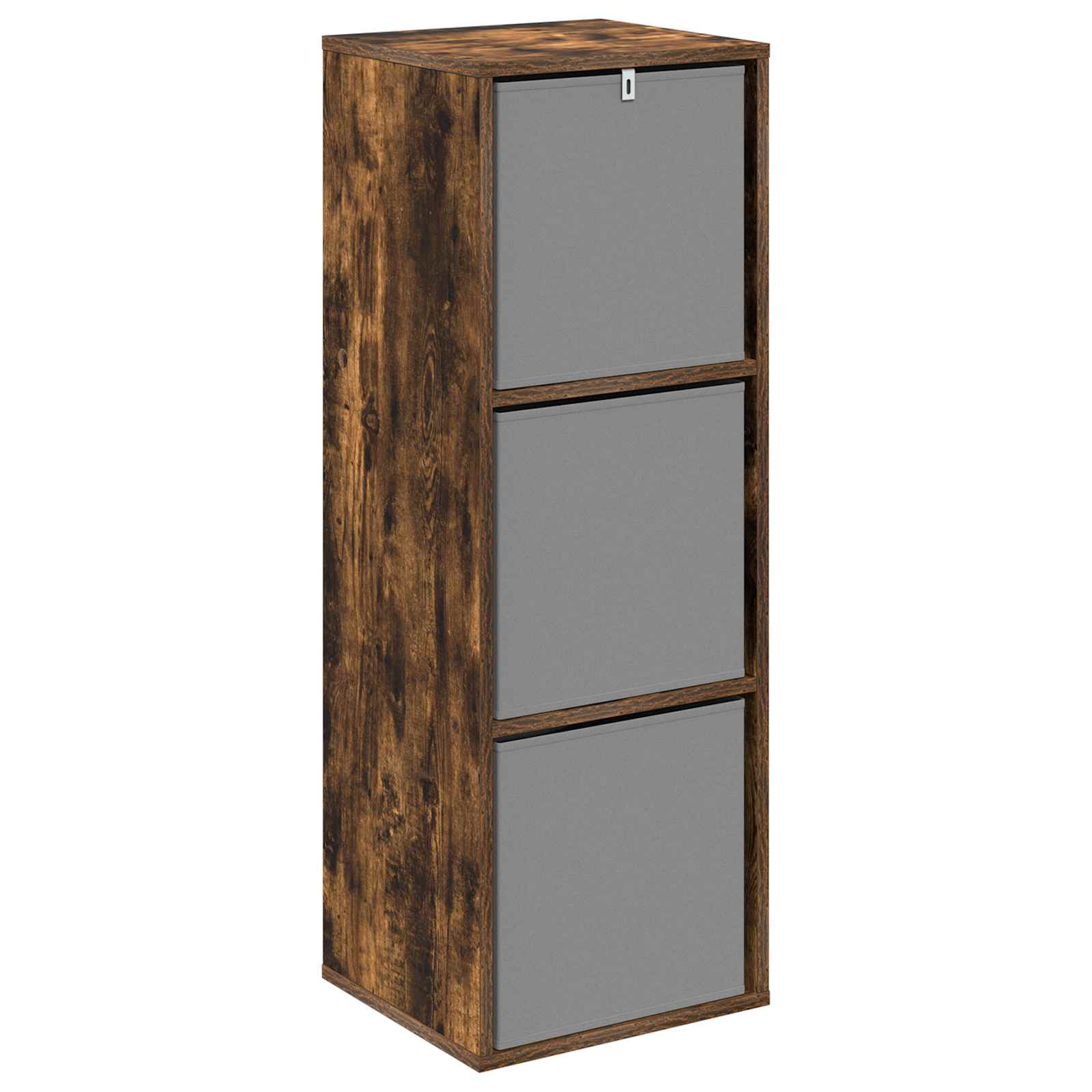 Kreveta s ladicama Dimljeni hrast 35 x 32 x 99,5 cm