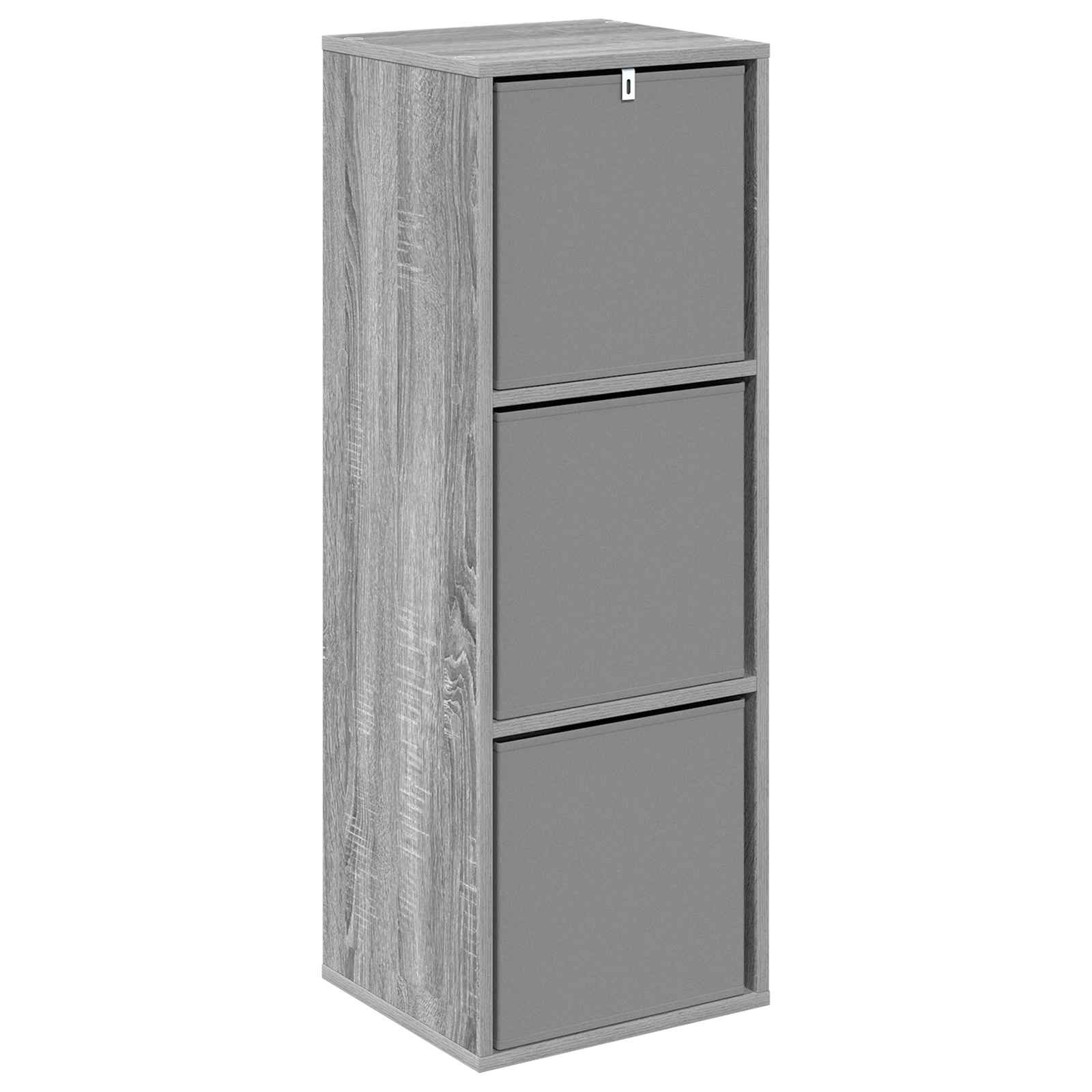 Kreveta s ladicama Siva Sonoma 35 x 32 x 99,5 cm