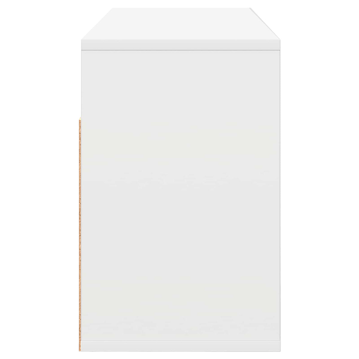 Nizak ormarić s ladicama Bijelo 87 x 27,5 x 43 cm
