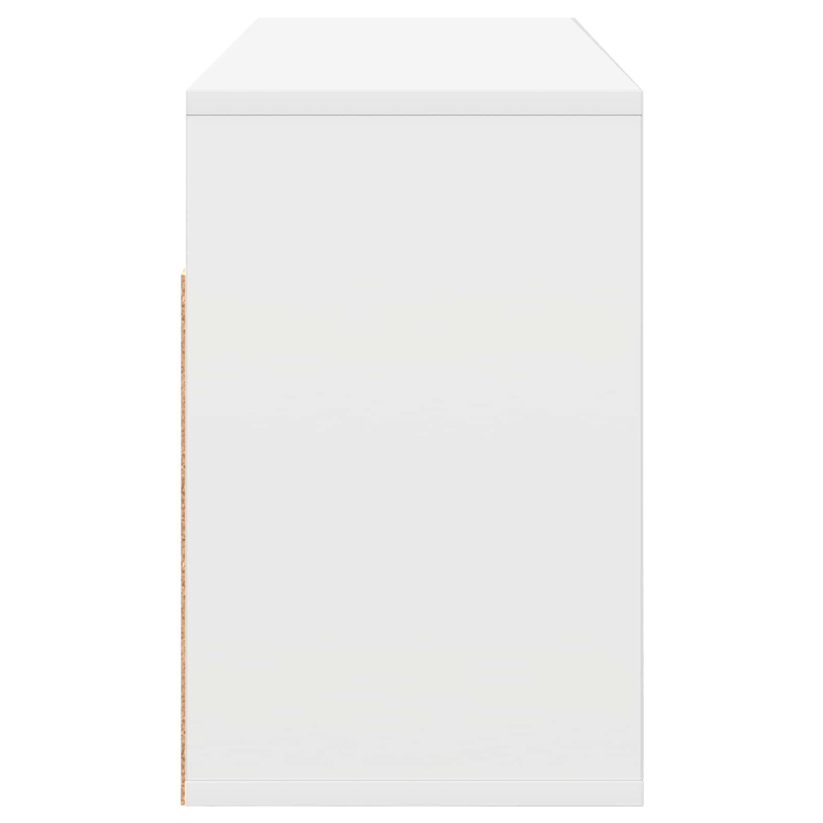 Nizak ormarić s ladicama Bijelo 87 x 27,5 x 43 cm