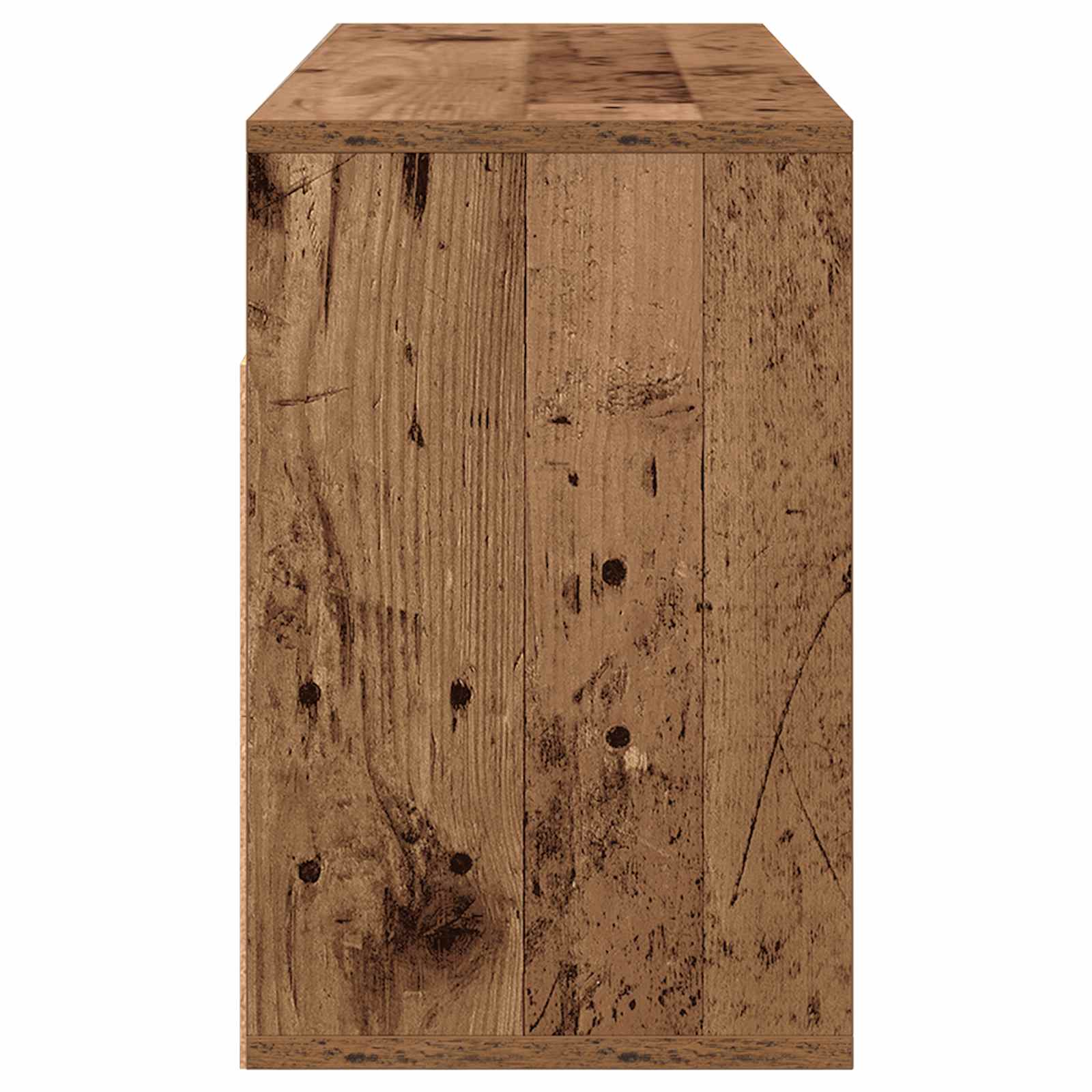 Nizak ormarić s ladicama Staro drvo 87 x 27,5 x 43 cm