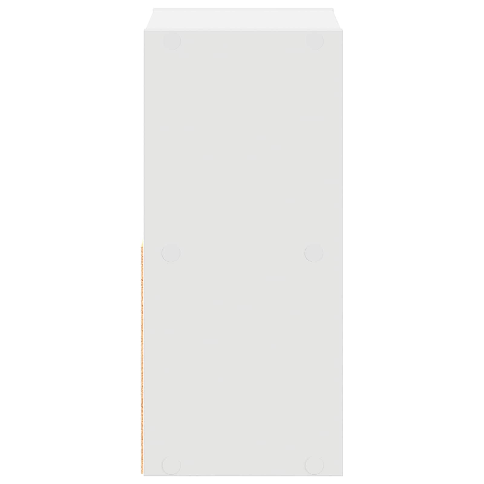 Noćni ormarić s ladicama 2 pcs Bijelo 25,5 x 22 x 49,5 cm