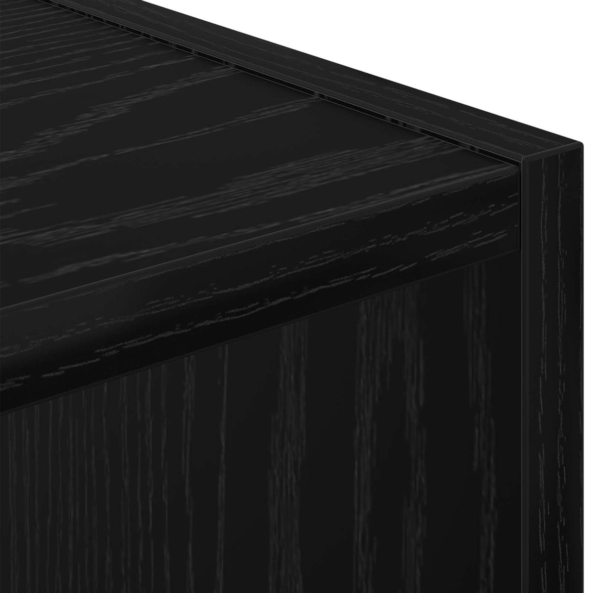 Noćni ormarić s ladicama 2 pcs Crni hrast 25,5 x 22 x 49,5 cm