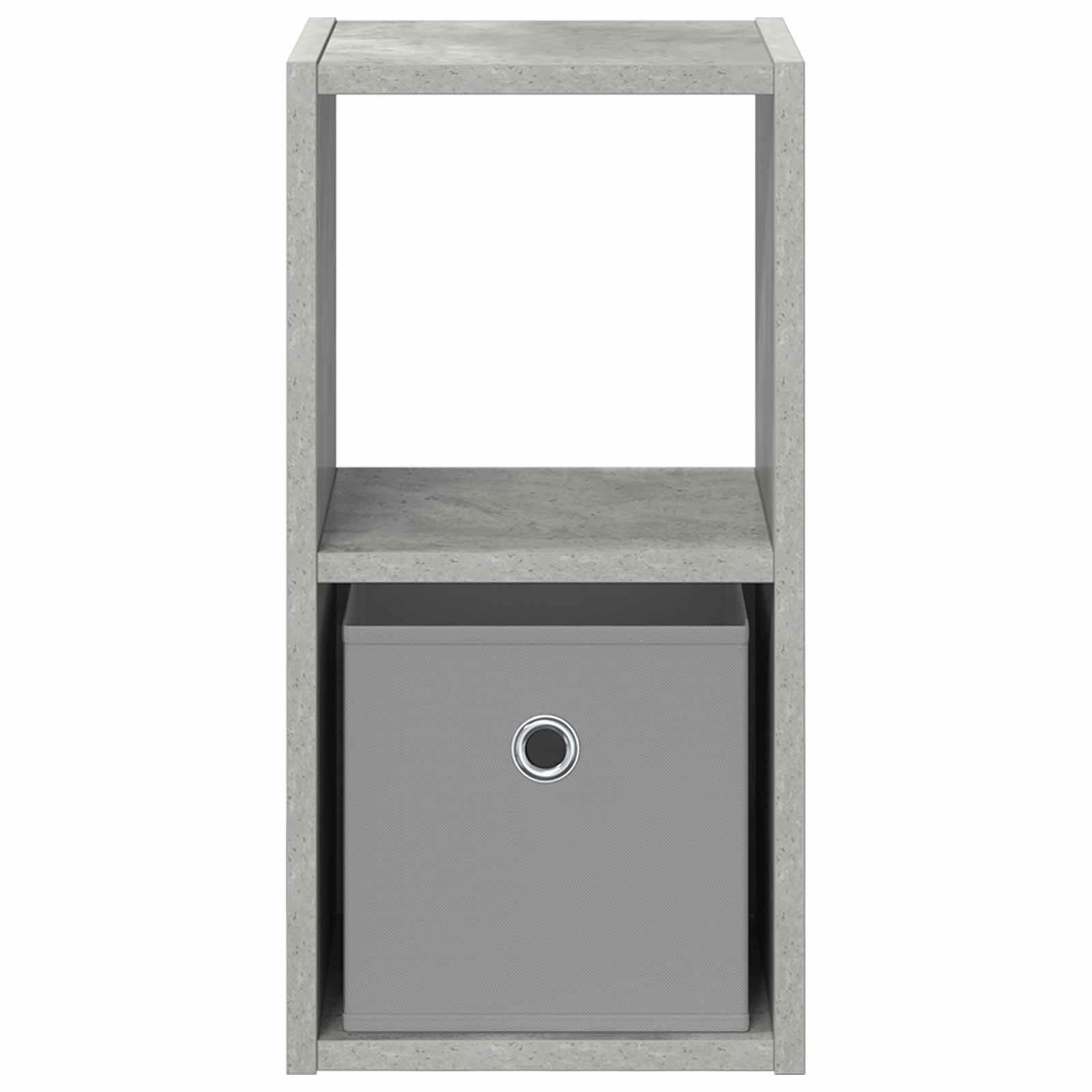 Noćni ormarić 2 pcs Betonski sivi 25,5 x 22 x 49,5 cm