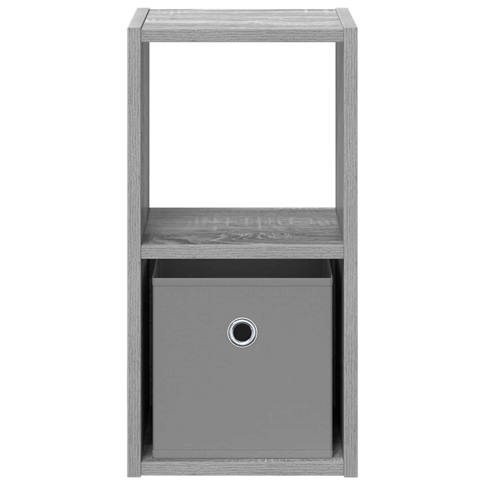Noćni ormarić s ladicama 2 pcs Siva Sonoma 25,5 x 22 x 49,5 cm