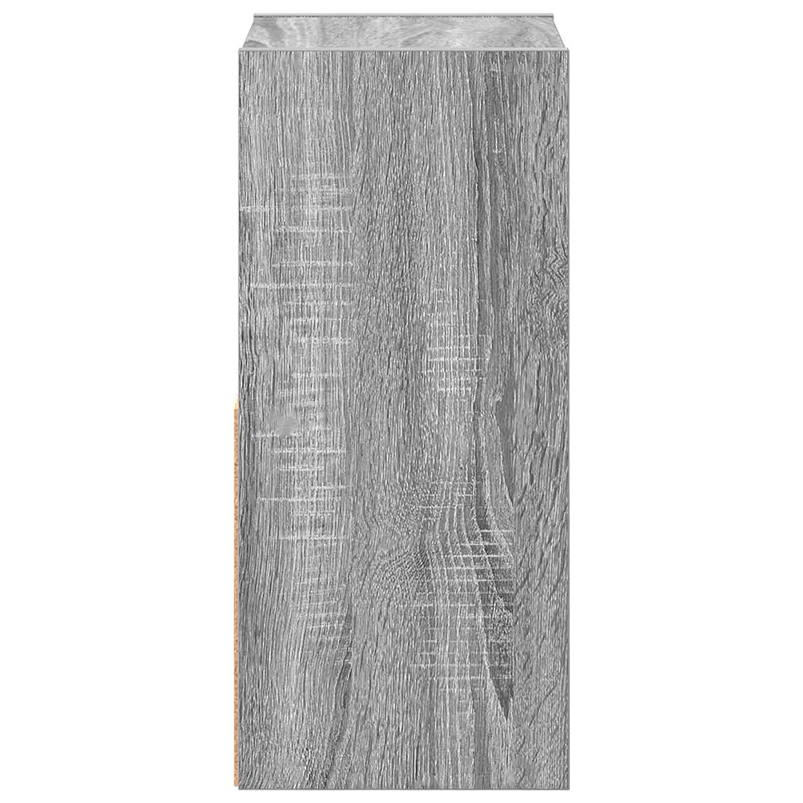 Noćni ormarić s ladicama 2 pcs Siva Sonoma 25,5 x 22 x 49,5 cm