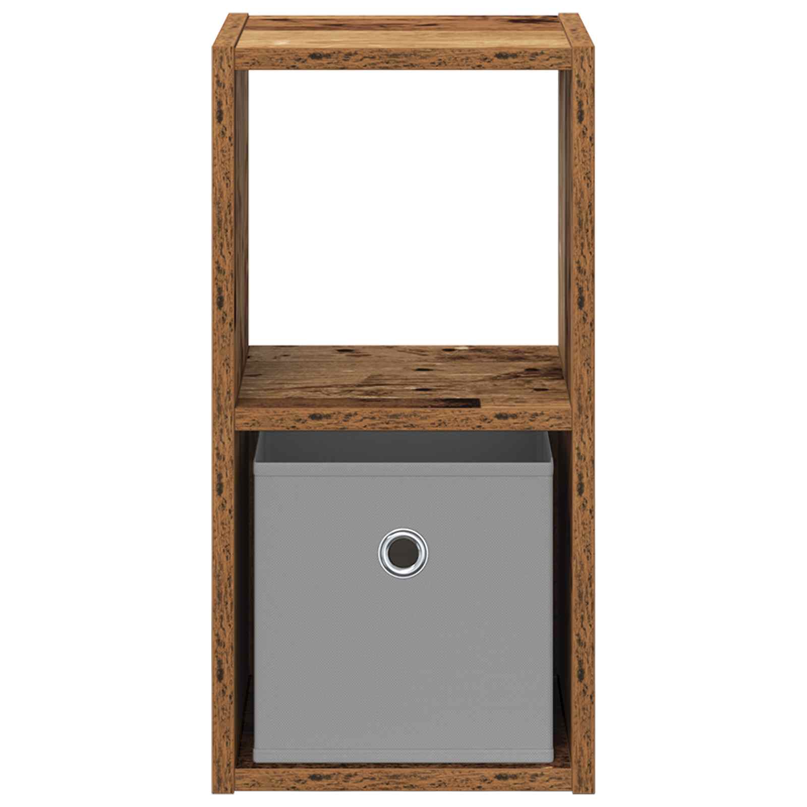 Noćni ormarić s ladicama 2 pcs Staro drvo 25,5 x 22 x 49,5 cm