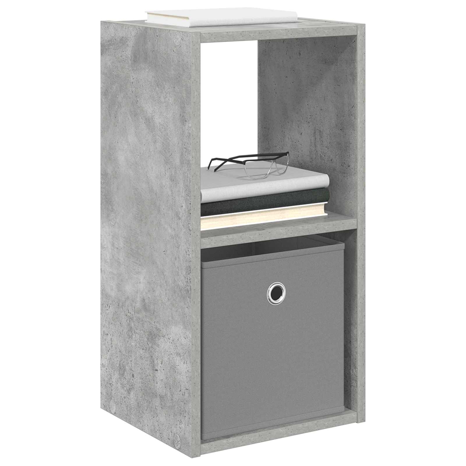 Noćni ormarić 2 pcs Betonski sivi 30,5 x 27 x 59,5 cm