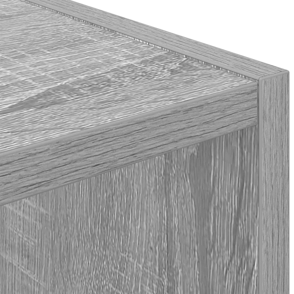Noćni ormarić s ladicama 2 pcs Siva Sonoma 30,5 x 27 x 59,5 cm