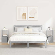 Noćni ormarić s ladicama 2 pcs Siva Sonoma 30,5 x 27 x 59,5 cm