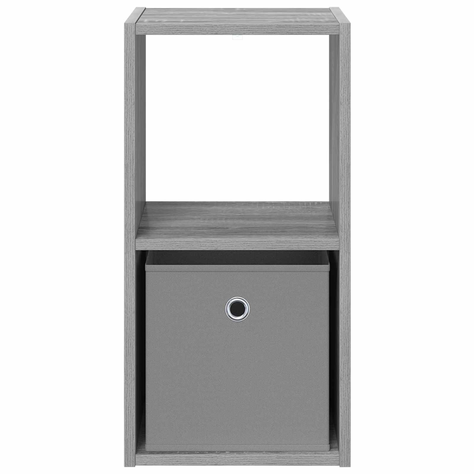 Noćni ormarić s ladicama 2 pcs Siva Sonoma 30,5 x 27 x 59,5 cm
