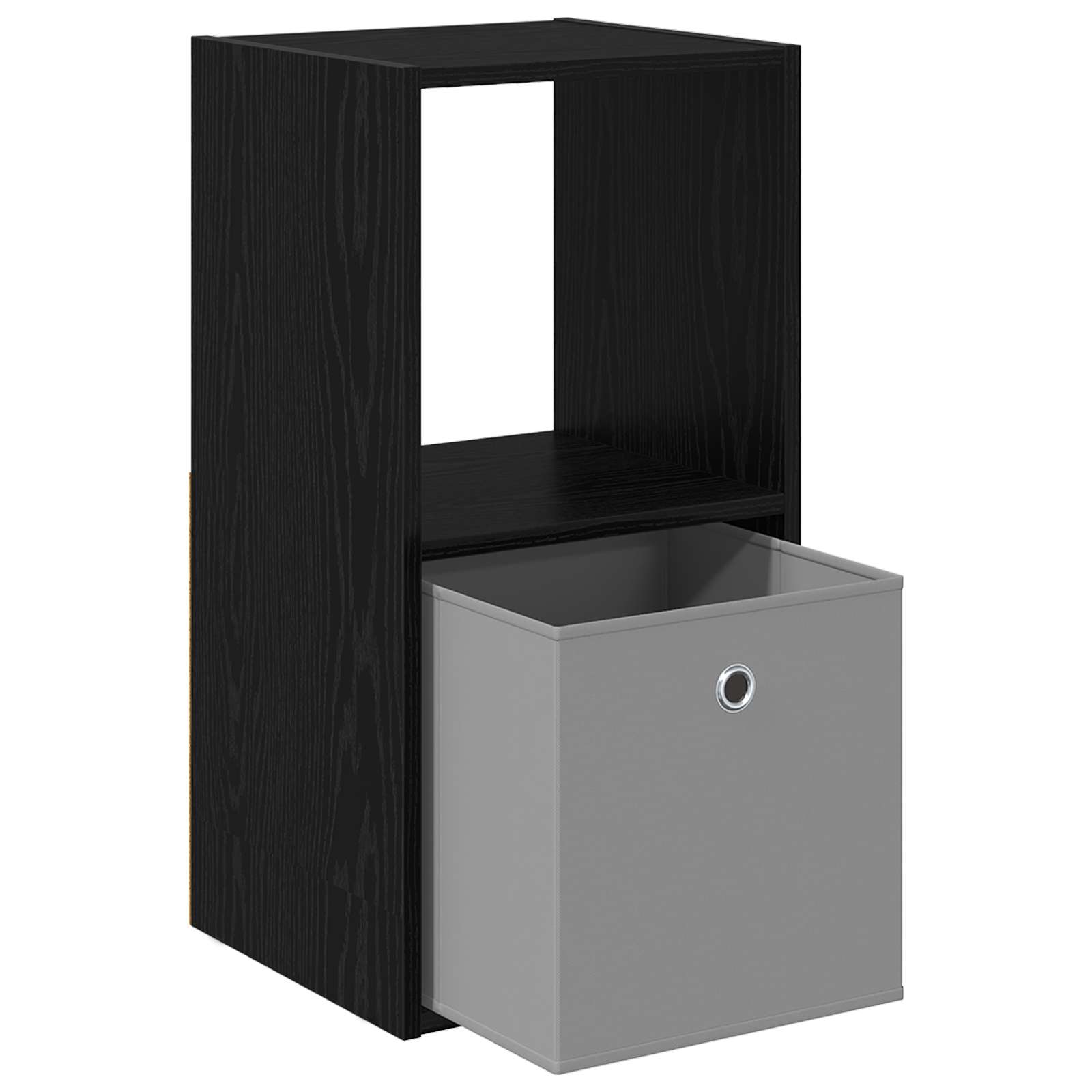 Noćni ormarić s ladicama 2 pcs Crni hrast 35 x 32 x 68,5 cm