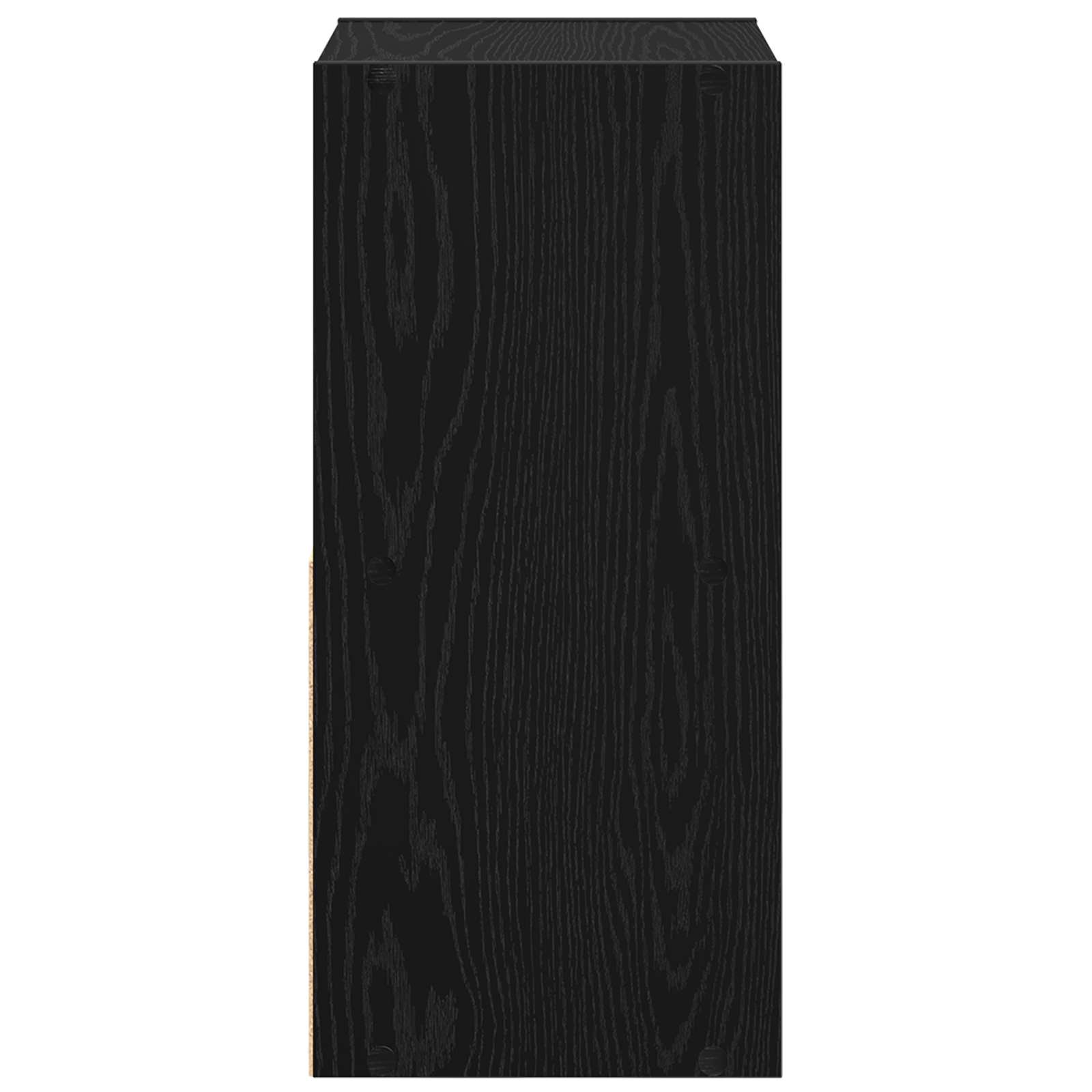 Noćni ormarić s ladicama 2 pcs Crni hrast 35 x 32 x 68,5 cm