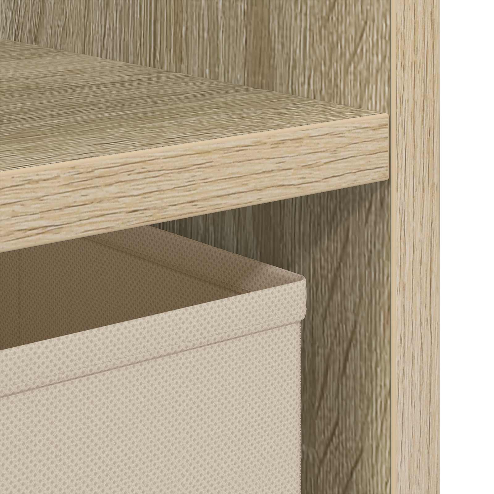 Noćni ormarić s ladicama 2 pcs Sonoma hrast 35 x 32 x 68,5 cm