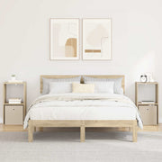 Noćni ormarić s ladicama 2 pcs Sonoma hrast 35 x 32 x 68,5 cm
