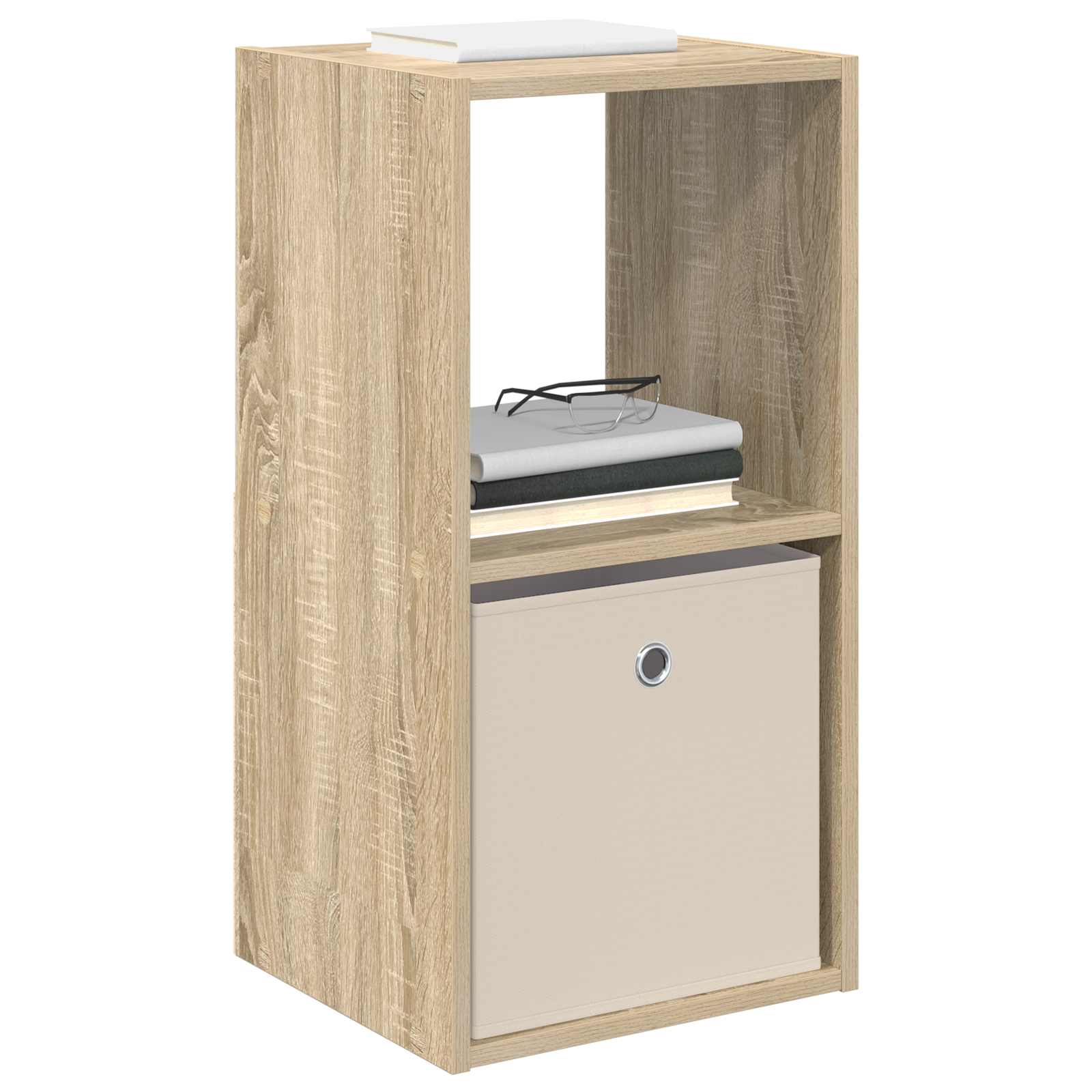 Noćni ormarić s ladicama 2 pcs Sonoma hrast 35 x 32 x 68,5 cm