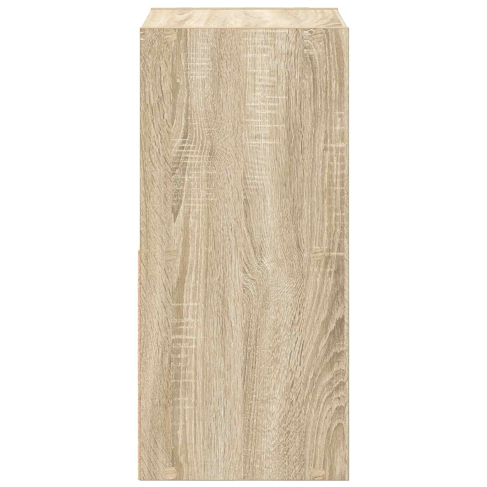 Noćni ormarić s ladicama 2 pcs Sonoma hrast 35 x 32 x 68,5 cm
