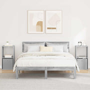 Noćni ormarić 2 pcs Siva Sonoma 35 x 32 x 68,5 cm