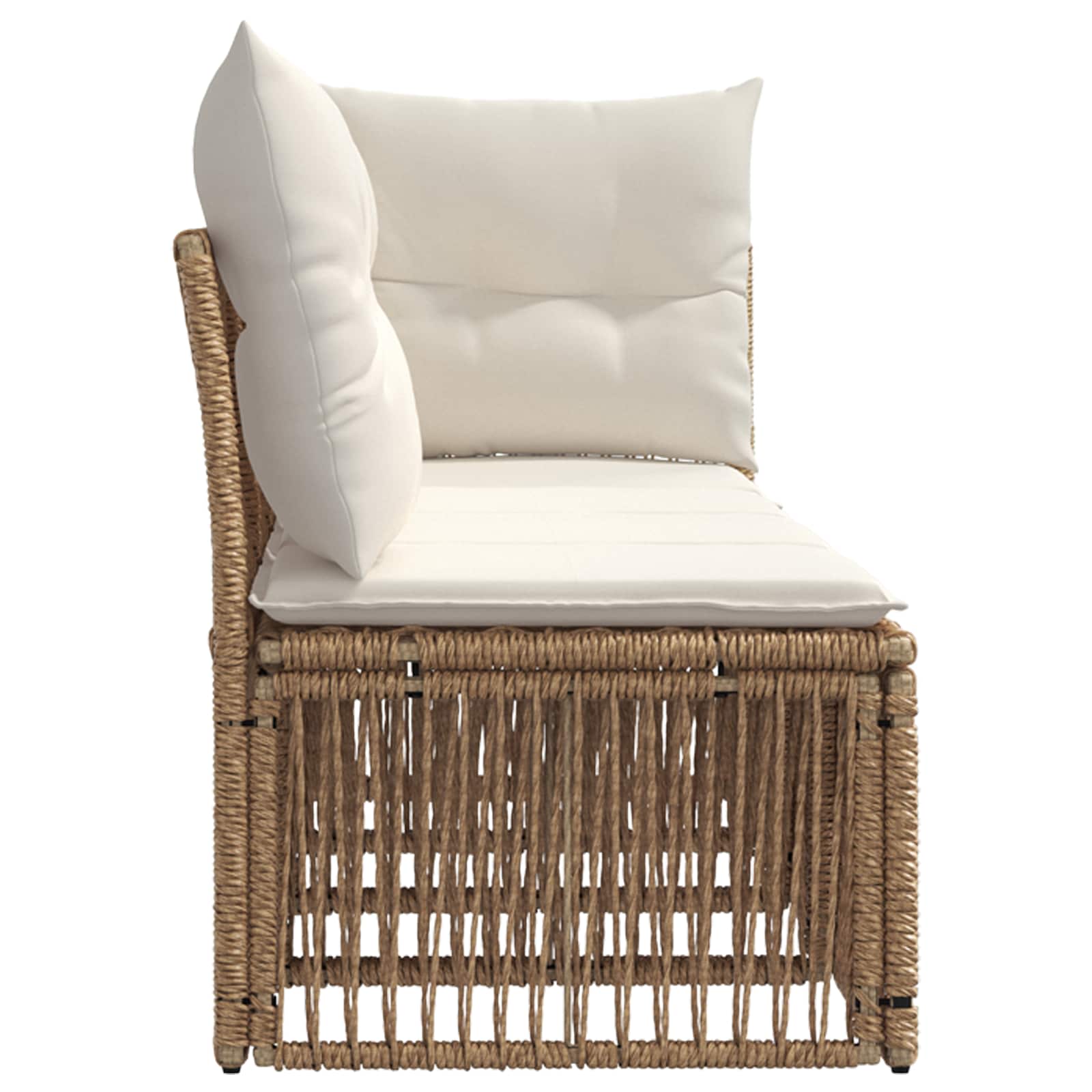Sofa za 4 osobe s lijevom rukom 4 pcs 4-Broj sjedala Bež