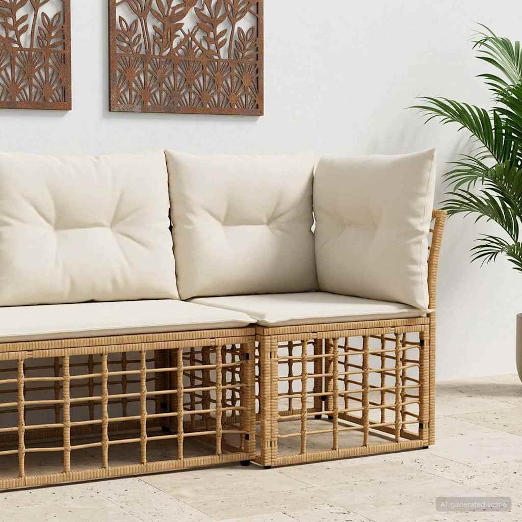 Modularna vanjska kutna soferica Prirodna poliratan