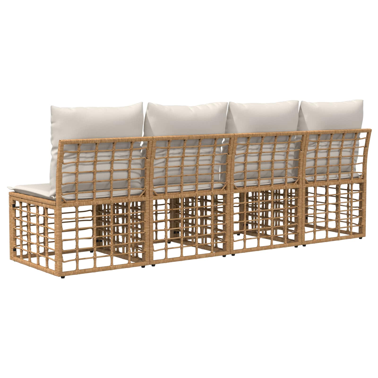 4-sjedalna vrtna soferica bez ruku 4 pcs 4-Broj sjedala