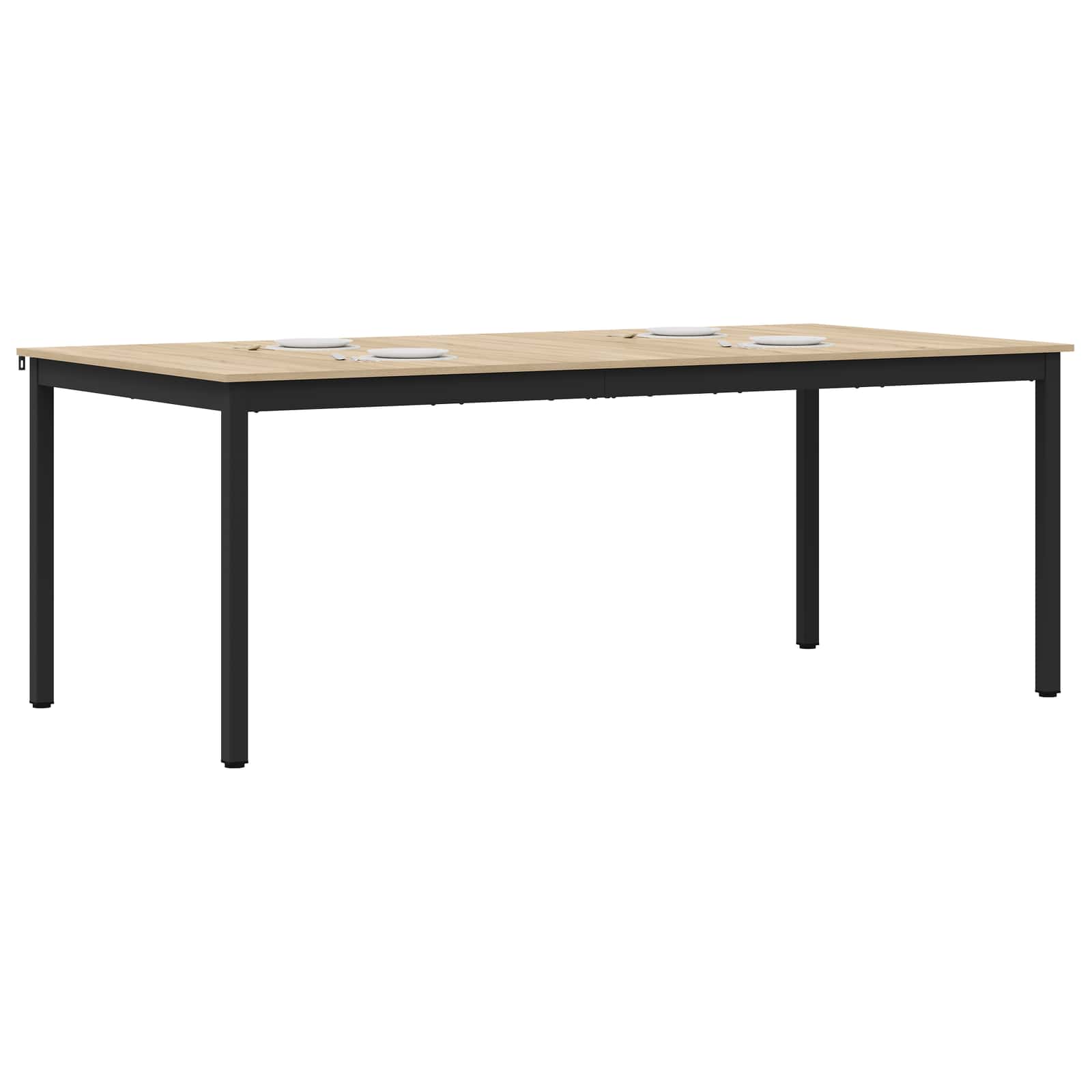 Blagovaonski stolovi 2 pcs 200 x 100 x 75 cm Konstruirano drvo