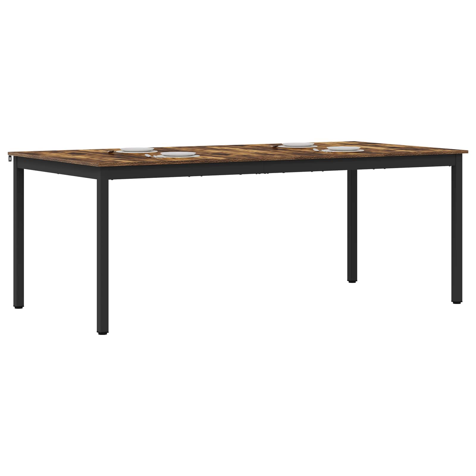 Blagovaonski stolovi 2 pcs 200 x 100 x 75 cm Konstruirano drvo