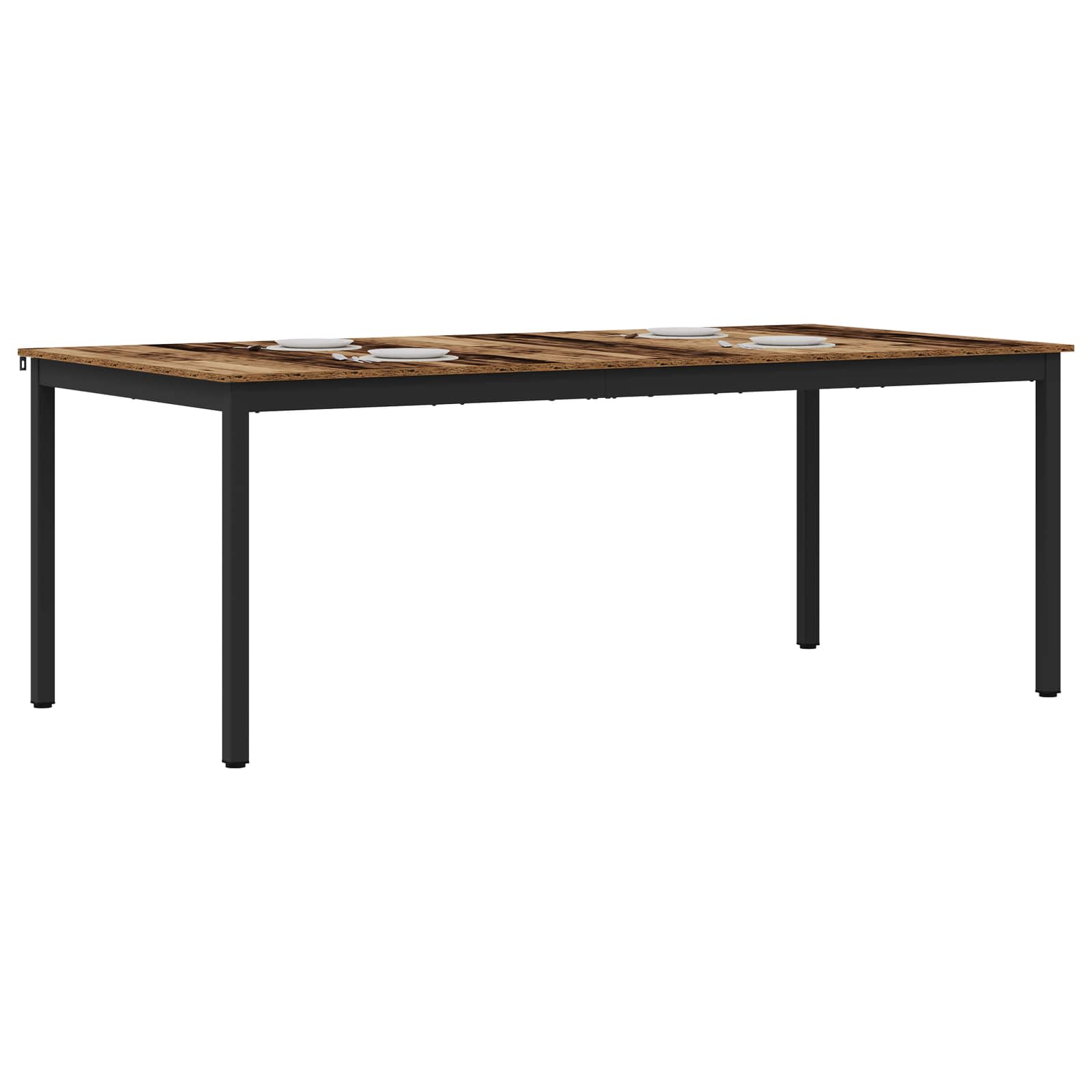 Blagovaonski stolovi 2 pcs 200 x 100 x 75 cm Konstruirano drvo