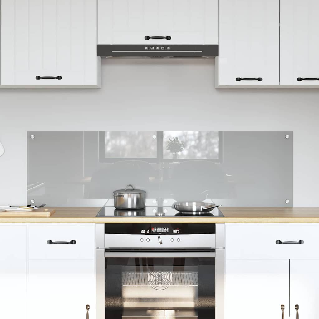 Kuhinjski zid 2 pcs Svijetlo siva 70 x 40 cm