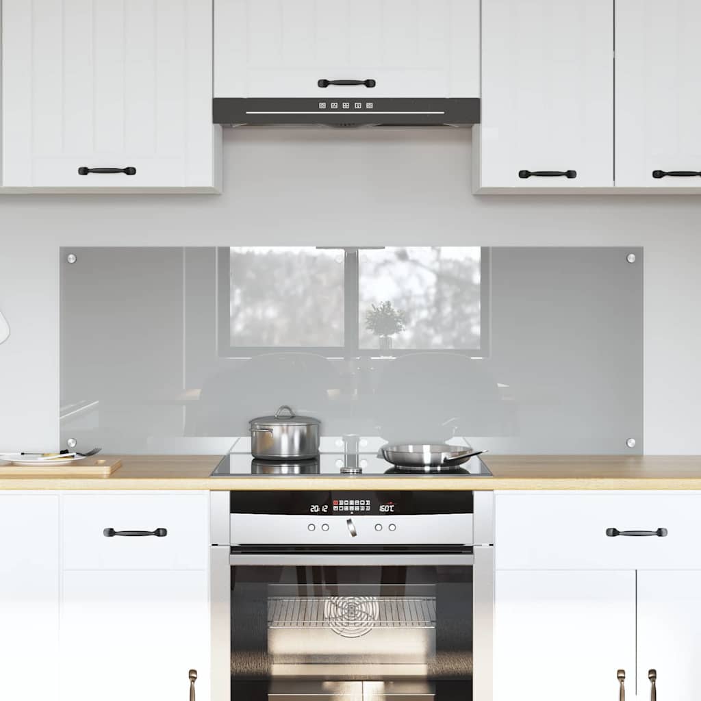 Kuhinjski zid 2 pcs Svijetlo siva 70 x 50 cm