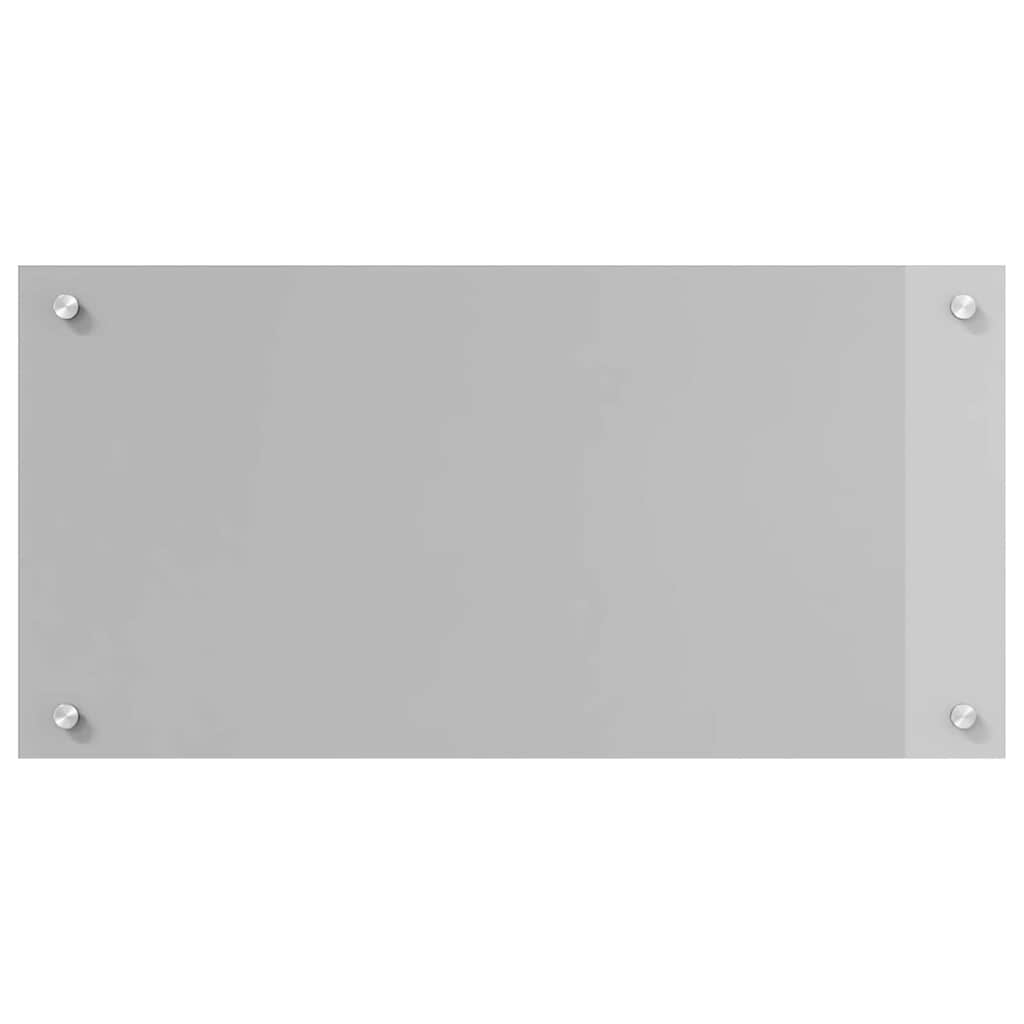 Kuhinjski zid 2 pcs Svijetlo siva 80 x 40 cm