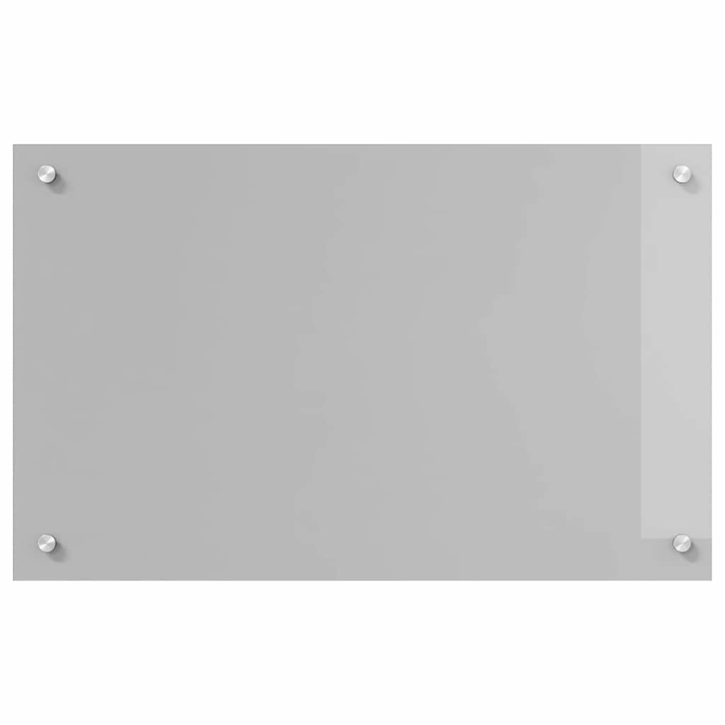 Kuhinjski zid 2 pcs Svijetlo siva 80 x 50 cm
