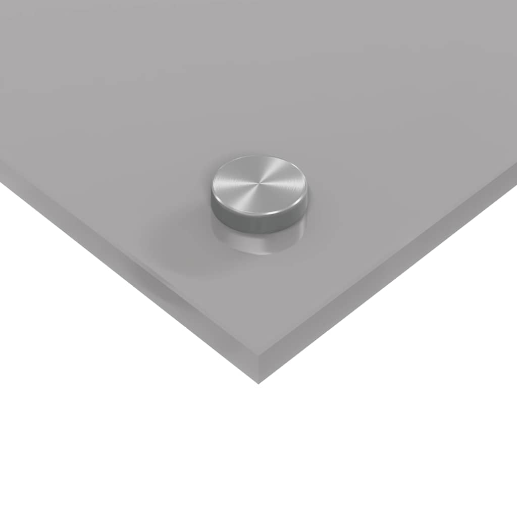 Kuhinjski zid 2 pcs Svijetlo siva 100 x 50 cm