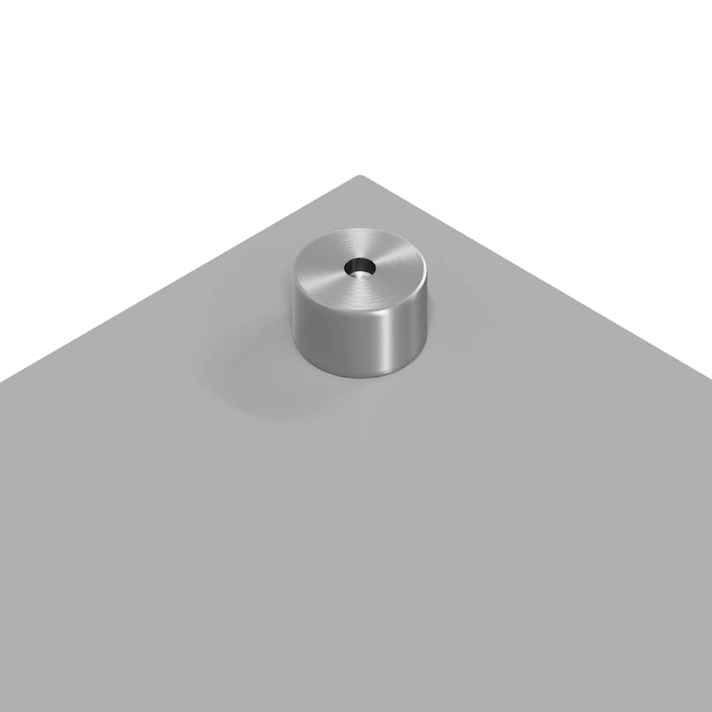 Kuhinjski zid 2 pcs Svijetlo siva 100 x 50 cm