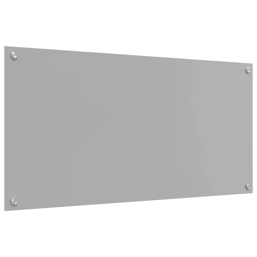 Kuhinjski zid 2 pcs Svijetlo siva 100 x 50 cm