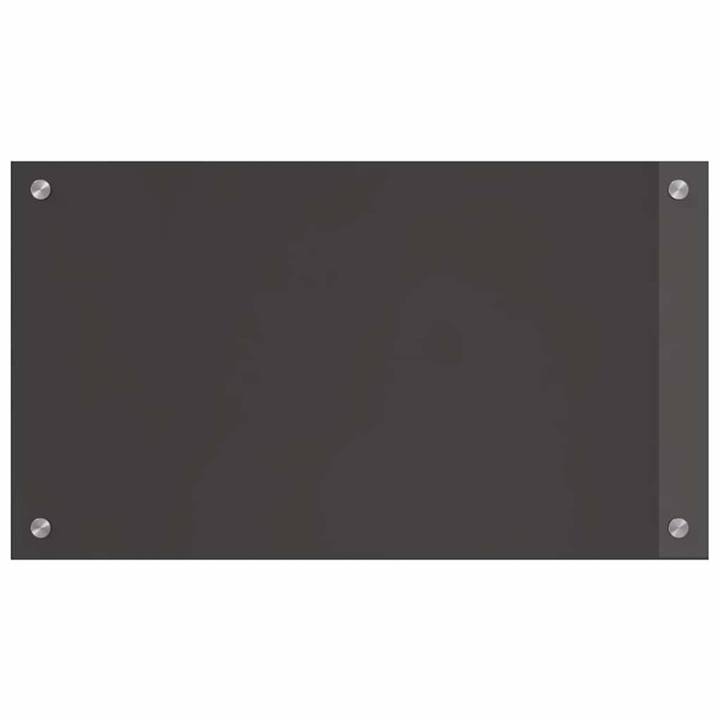 Kuhinjski zid 2 pcs Tamno siva 70 x 40 cm