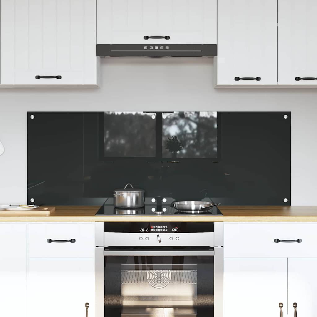 Kuhinjski zid 2 pcs Tamno siva 70 x 50 cm