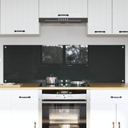 Kuhinjski zid 2 pcs Tamno siva 80 x 50 cm