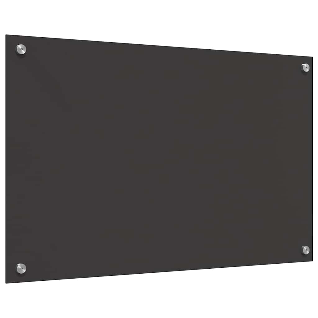 Kuhinjski zid 2 pcs Tamno siva 80 x 50 cm