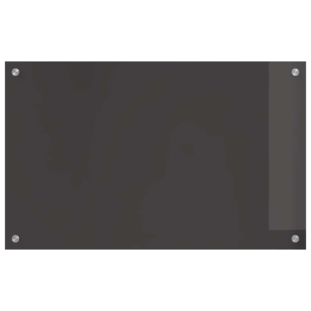 Kuhinjski zid 2 pcs Tamno siva 80 x 50 cm