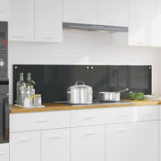 Kuhinjski zid 2 pcs Tamno siva 90 x 40 cm