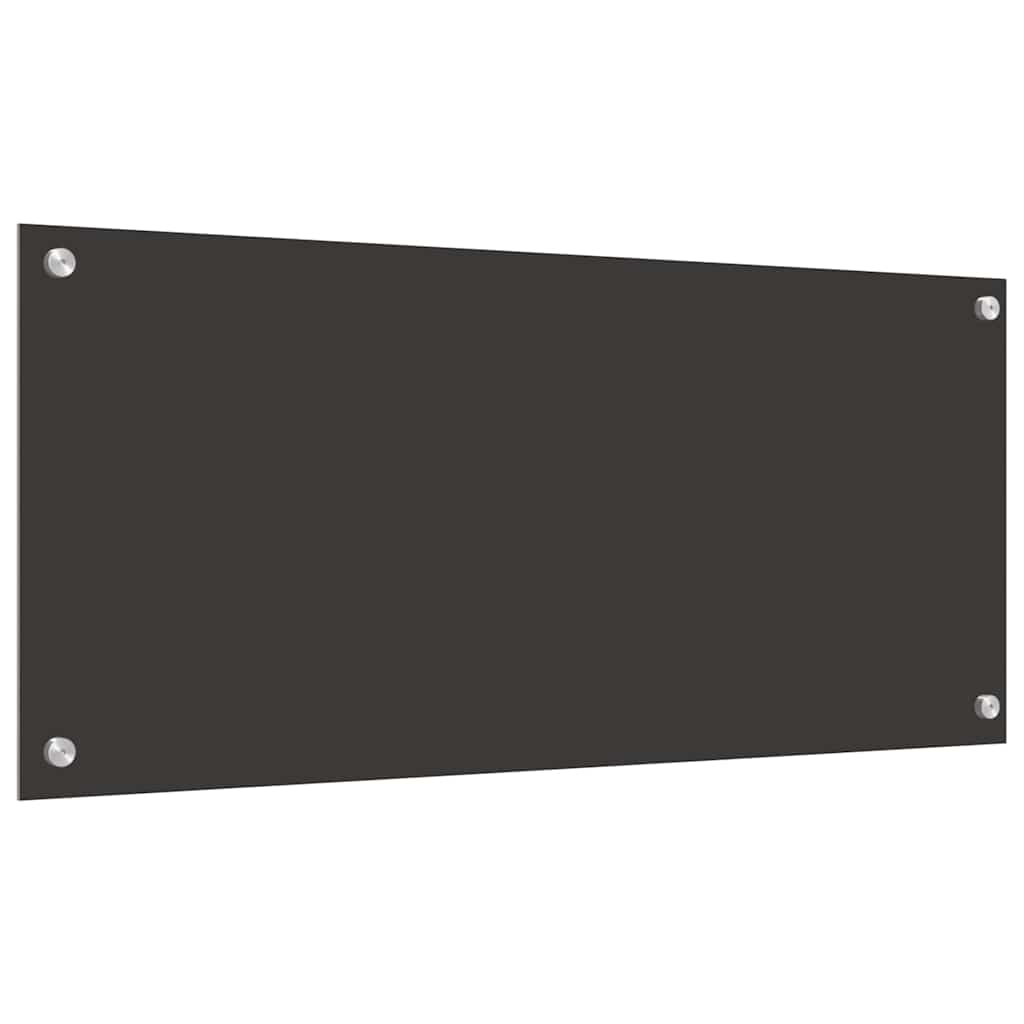 Kuhinjski zid 2 pcs Tamno siva 90 x 40 cm