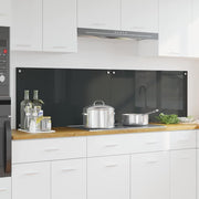 Kuhinjski zid 2 pcs Tamno siva 90 x 50 cm
