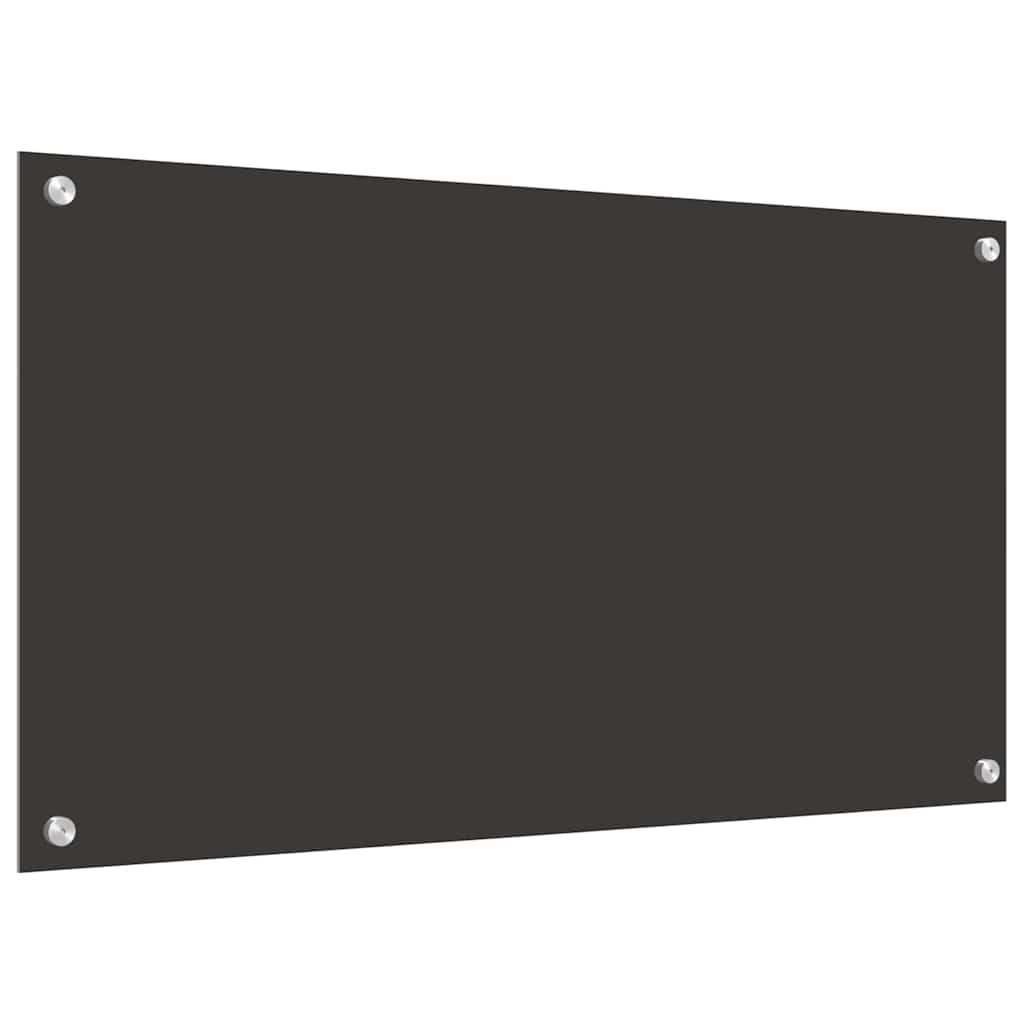 Kuhinjski zid 2 pcs Tamno siva 90 x 50 cm