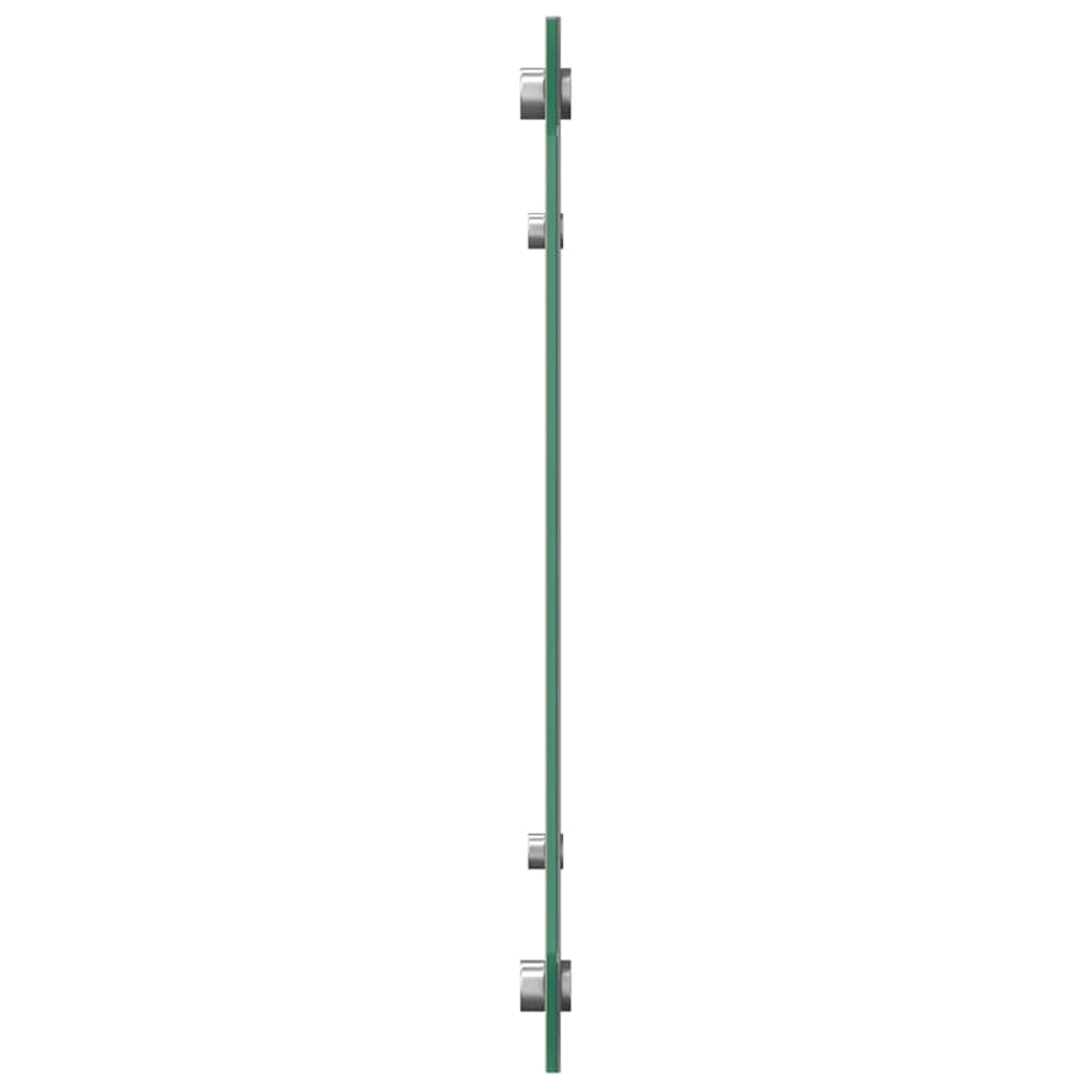 Kuhinjski zid 2 pcs Tamno siva 100 x 40 cm