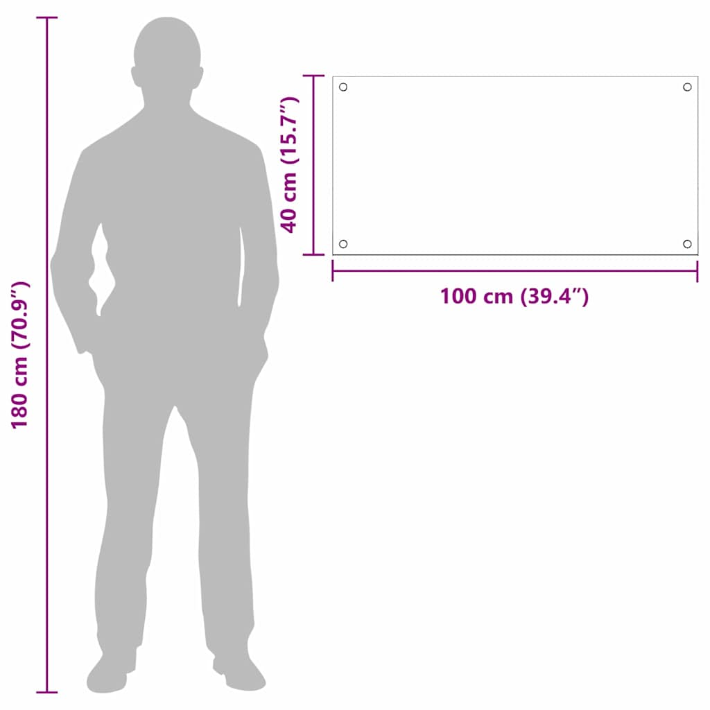 Kuhinjski zid 2 pcs Tamno siva 100 x 40 cm