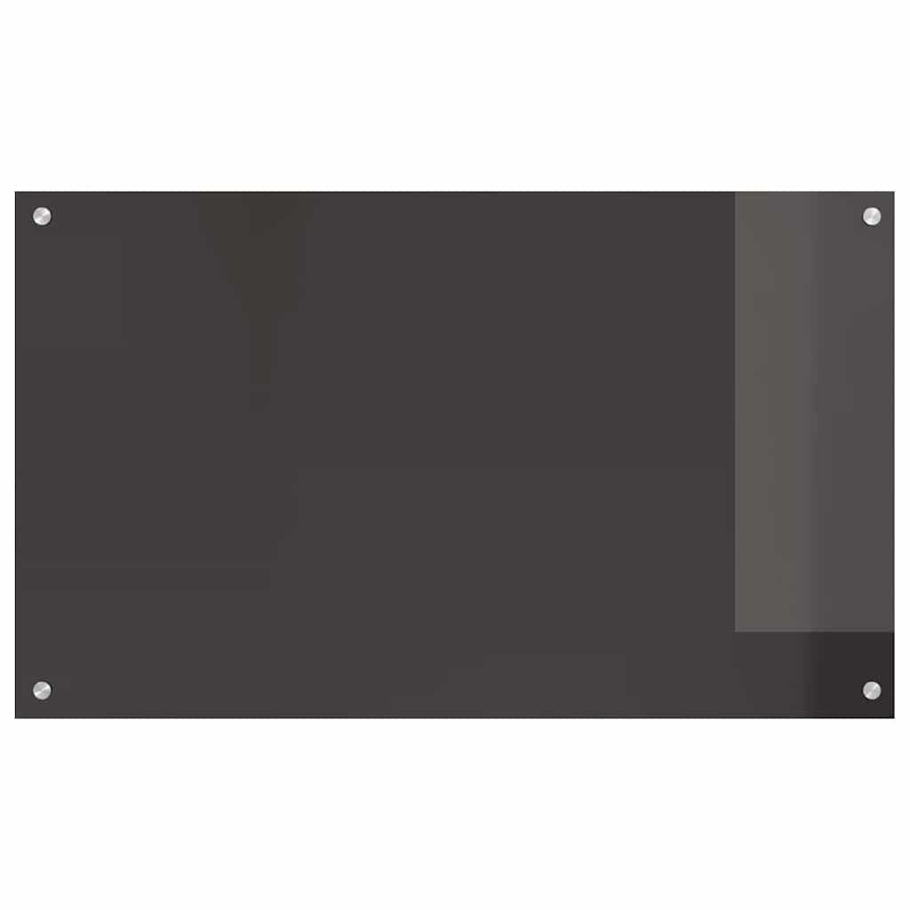 Kuhinjski zid 2 pcs Tamno siva 100 x 60 cm